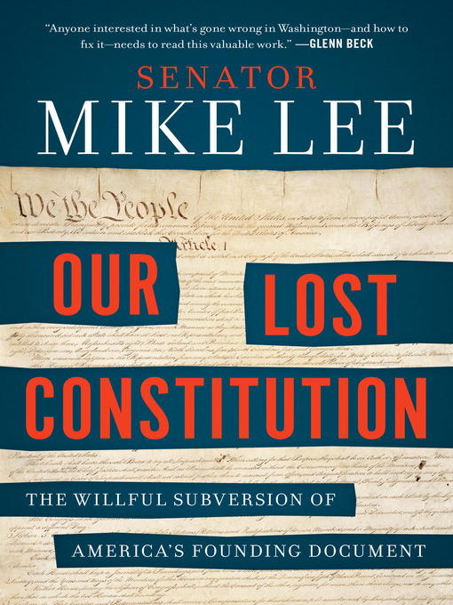 Cover image for Our Lost Constitution